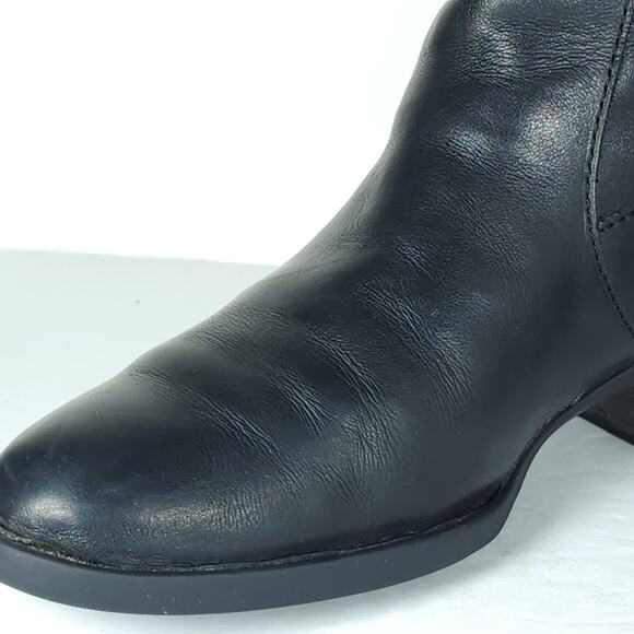 Born Women's US7,5M Leather Side Zip Wide Calf Equestrian Riding Boots - Picture 16 of 16